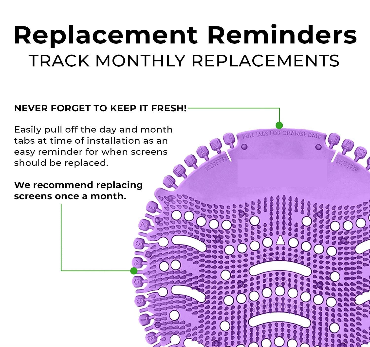 anti-splash urinal mat. anti-splash urinal mat.